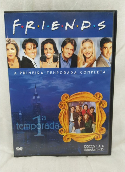 Friends Primeira Temporada Completa (3 Discos) - DVD (Seminovo)