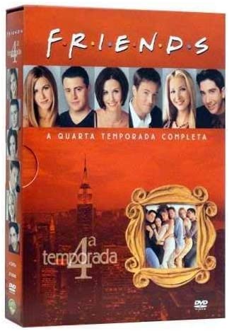 Friends Quarta Temporada Completa (3 Discos) - DVD (Seminovo)