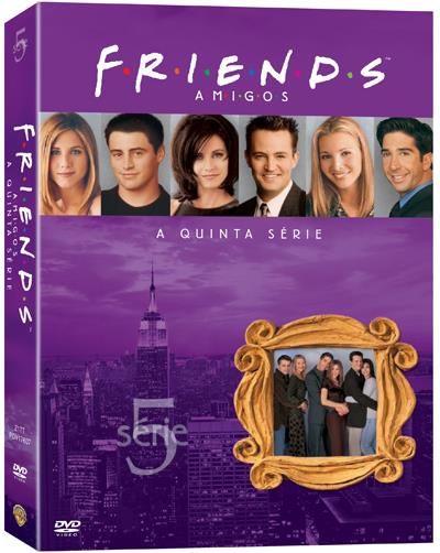 Friends Quinta Temporada Completa (3 Discos) - DVD (Seminovo)