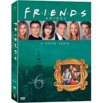 Friends Sexta Temporada Completa (3 Discos) - DVD (Seminovo)