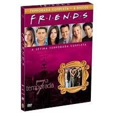 Friends Sétima Temporada Completa (3 Discos) - DVD (Seminovo)