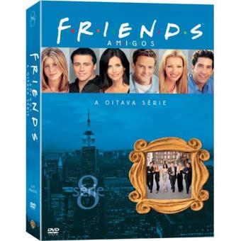 Friends Oitava Temporada Completa (3 Discos) - DVD (Seminovo)