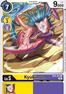 Single Digimon Kyukimon (BT8-041) - English
