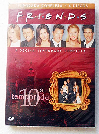 Friends Décima Temporada Completa (3 Discos) - DVD (Seminovo)