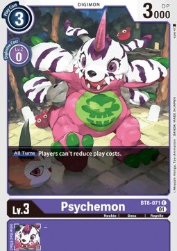 Single Digimon Psychemon (BT8-071) - English