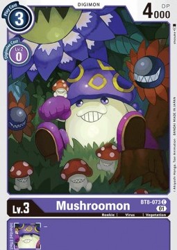 Single Digimon Mushroomon (BT8-073) - English