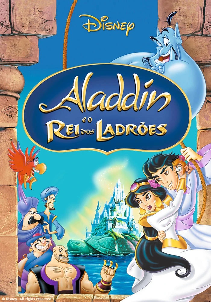 Aladdin e o Rei dos Ladrões - VHS (Seminovo)