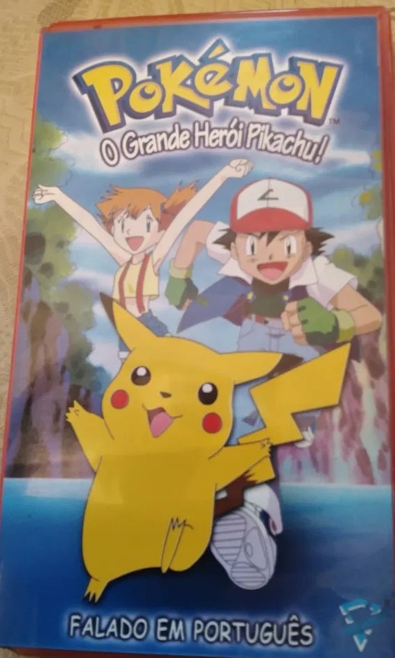 Pokémon: O Grande Herói Pikachu - VHS (Seminovo)