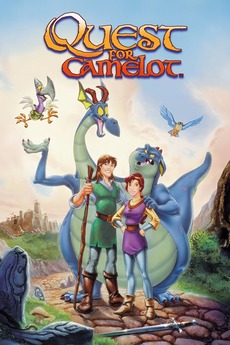 A Espada Mágica - Quest for Camelot - VHS (Seminovo)