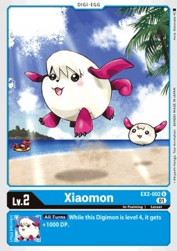 Single Digimon Xiaomon (EX2-002) - English