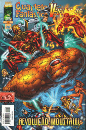 Marvel Comics - Quarteto Fantastico e Vingadores Revolução Industrial - PT