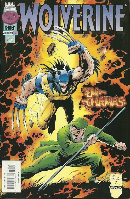 Marvel Comics - Wolverine: Em Chamas #3 (1999) - PT