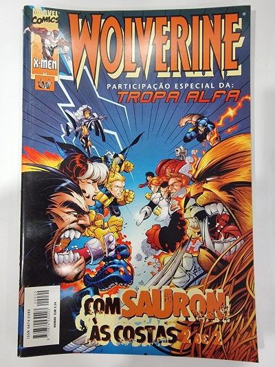 Marvel Comics - Wolverine: Com Sauron às Costas 2 de 2 #20 (2001) - PT