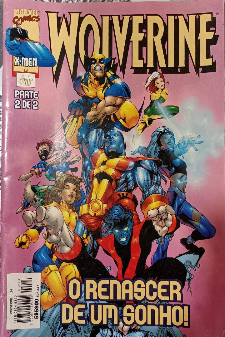 Marvel Comics - Wolverine: O Renascer de um Sonho 2 de 2 #24 (2001) - PT