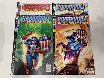 Marvel Comics - Os Vingadores & Capitão América Coleção Completa (2002) -PT