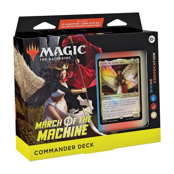 Magic the Gathering -March of the Machine Commander Deck Divine Convocation