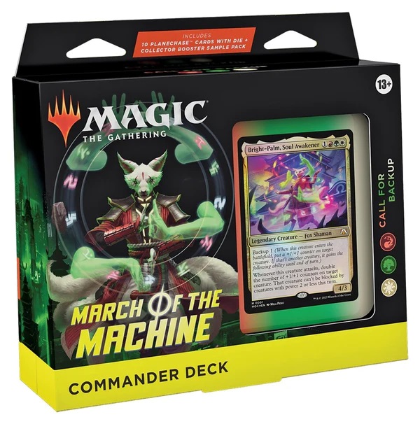 Magic the Gathering - March of the Machine Commander Deck Call For Backup