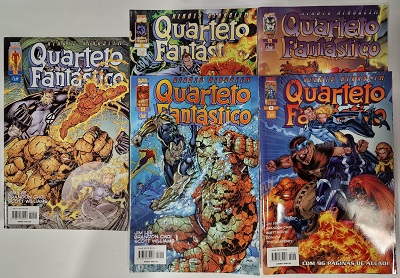 Marvel Comics - Heróis Renascem - Quarteto Fantástico Série Comp (2000)- PT
