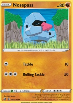 Single Pokémon Nosepass (RCL 96) - English