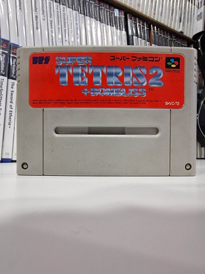 Super Tetris 2 + Bombliss - Super Nintendo/Famicom NTSC-J (Seminovo)