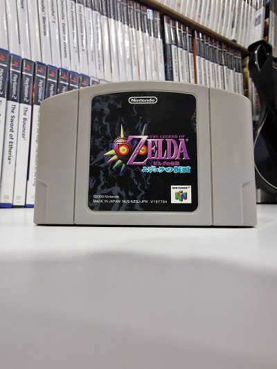 Zelda Majoras Mask - Nintendo 64 NTSC-J (Seminovo)