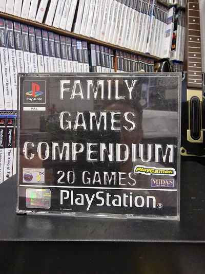 Family Games Compendium 20 Games - PS1 (Seminovo)