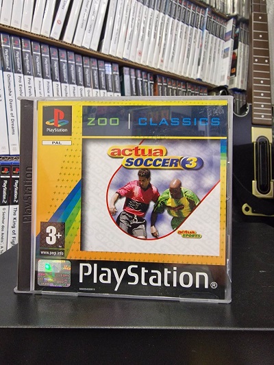 Actua Soccer 3 PS1 Zoo Classics (Seminovo)