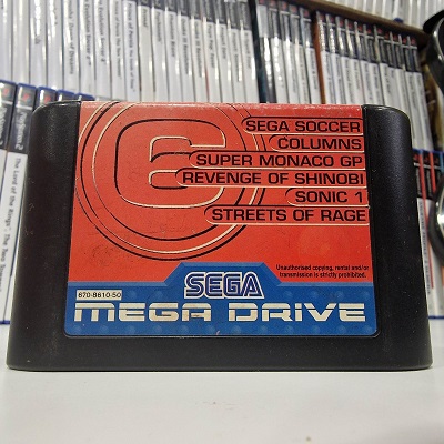 Mega 6 Vol.3 - Sega Mega Drive (Apenas cartucho) (Seminovo)