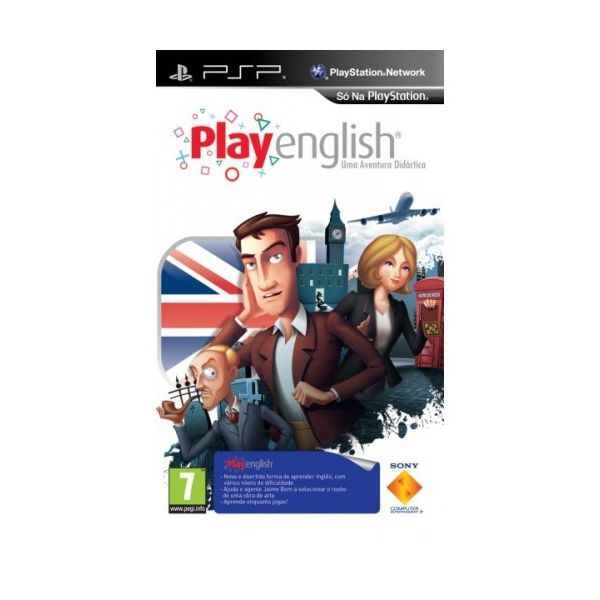 Play English - Uma Aventura Didática - PSP (Seminovo)