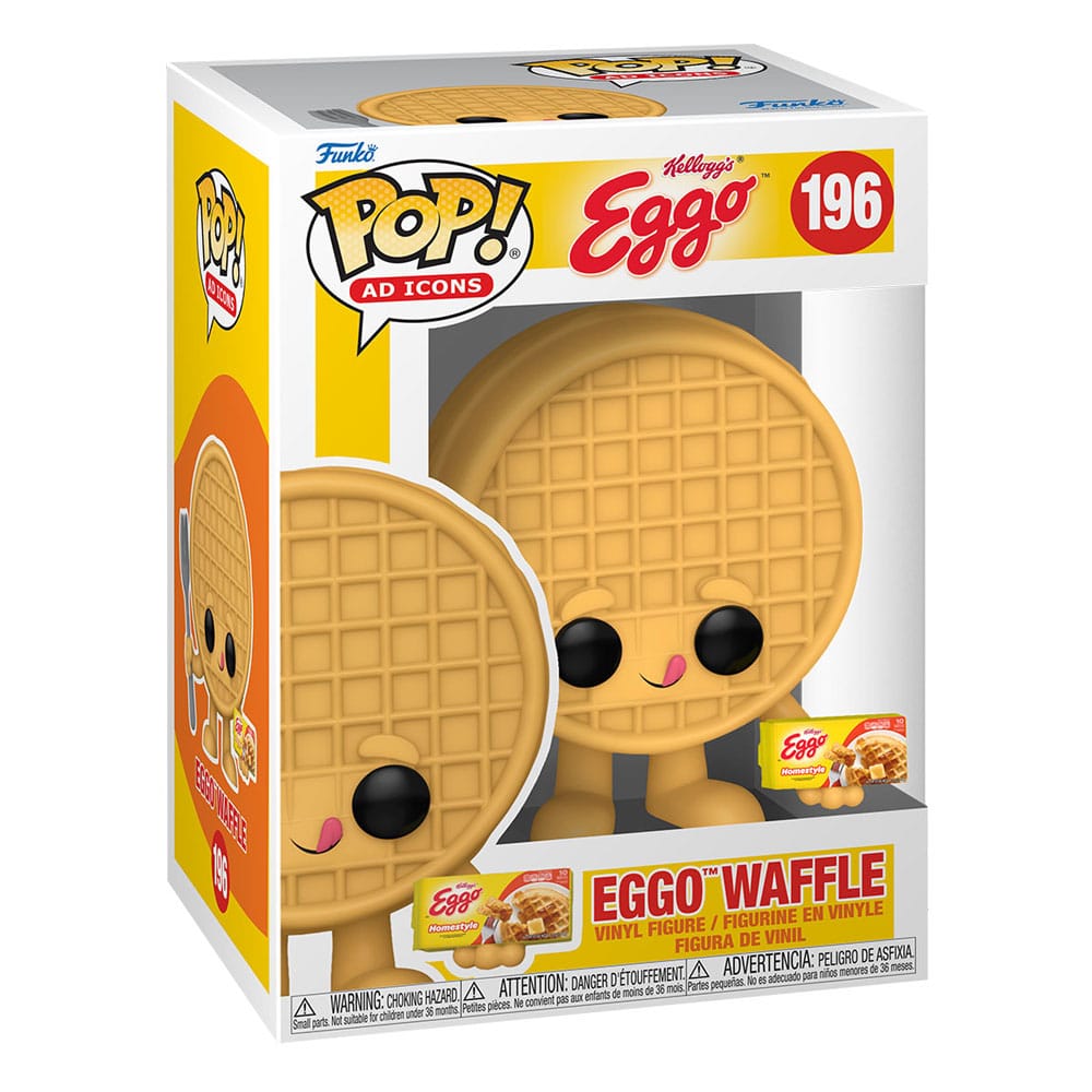 Kellogg's POP! Ad Icons Vinyl Figure Eggo Waffle 9 cm