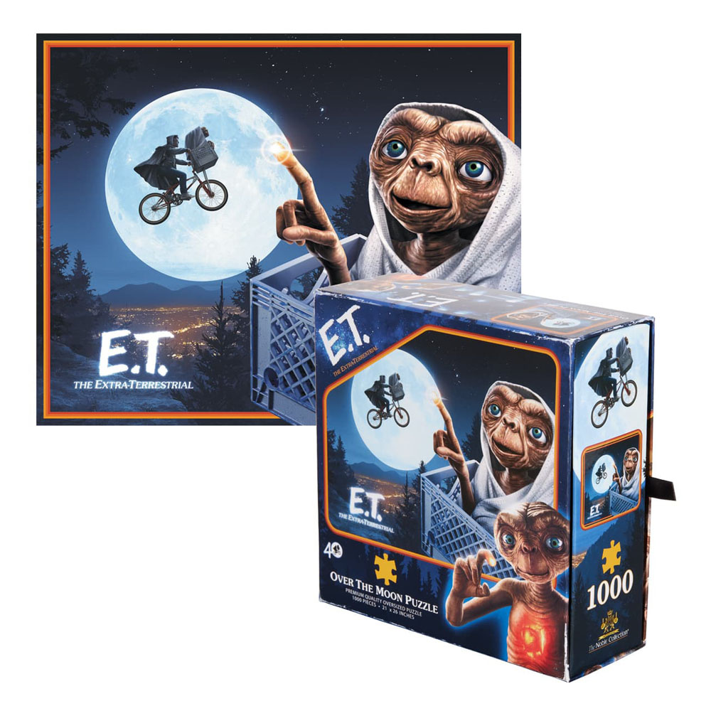 E.T. the Extra-Terrestrial Jigsaw Puzzle E.T Over The Moon (1000 pieces)