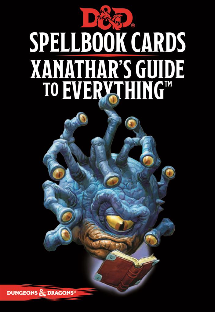 Dungeons & Dragons RPG - Xanathar's Guide to Everything Spellbook Cards EN