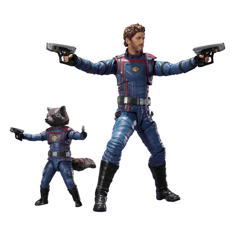 Guardians of the Galaxy 3 S.H. Figuarts Action Figures Star Lord & Rocket