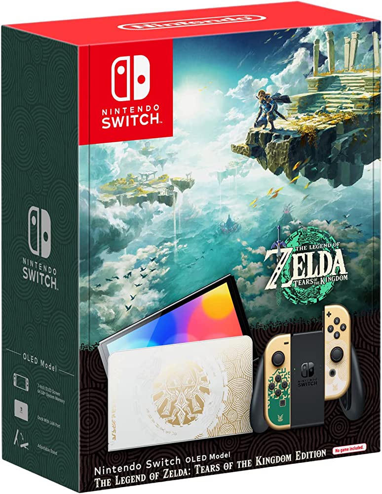 Consola Nintendo Switch OLED The Legend Of Zelda: Tears Of The Kingdom Novo
