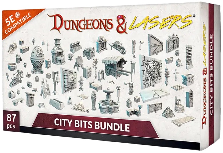 Dungeons & Lasers - City Bits Bundle - EN