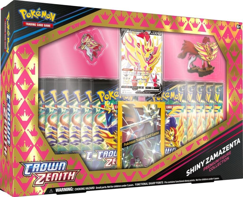 Pokémon - Crown Zenith Shiny Zamazenta Premium Figure Collection Box EN