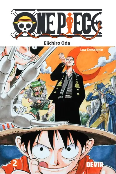 Mangá - One Piece 2 (Vol. 4, 5 e 6) Português