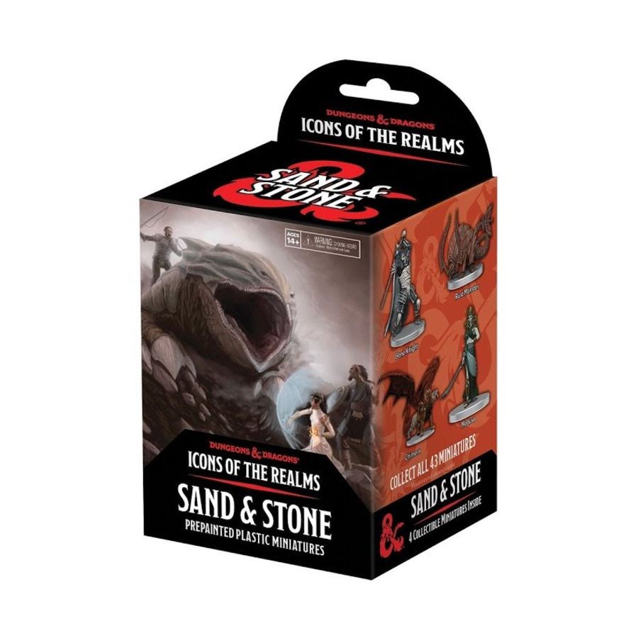 D&D Icons of the Realms Miniatures: Sand & Stone Booster English