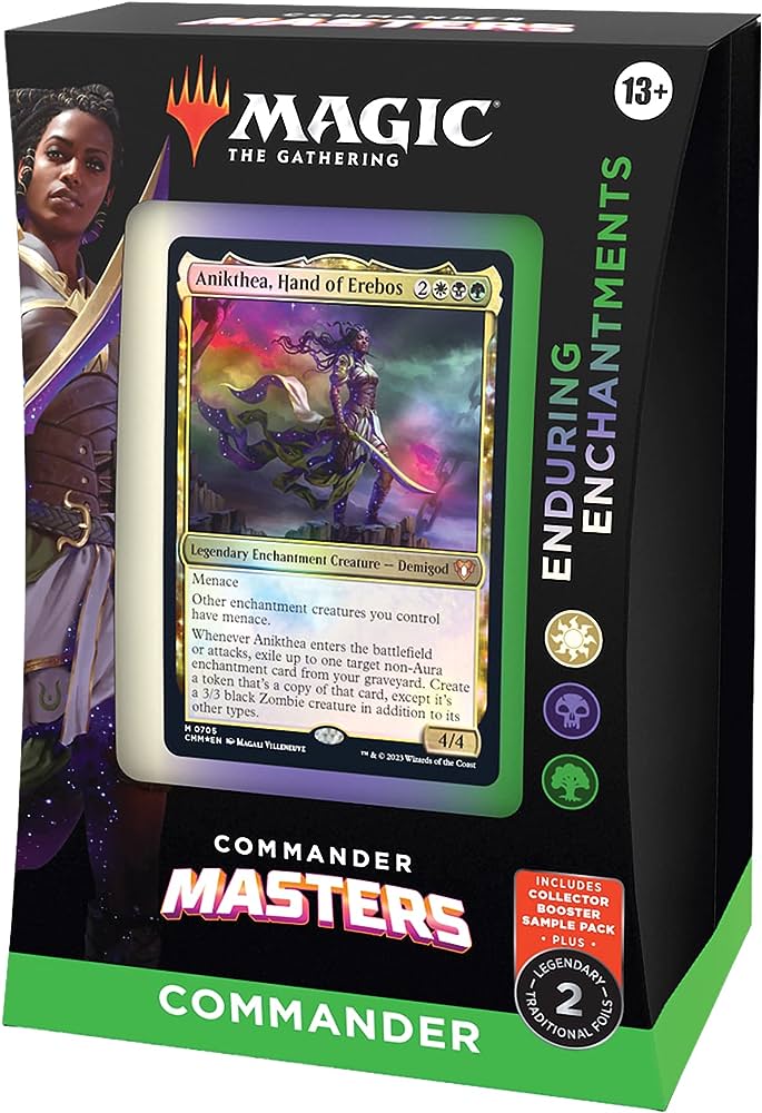 Magic the Gathering- Commander Masters Commander Deck Enduring Enchantments