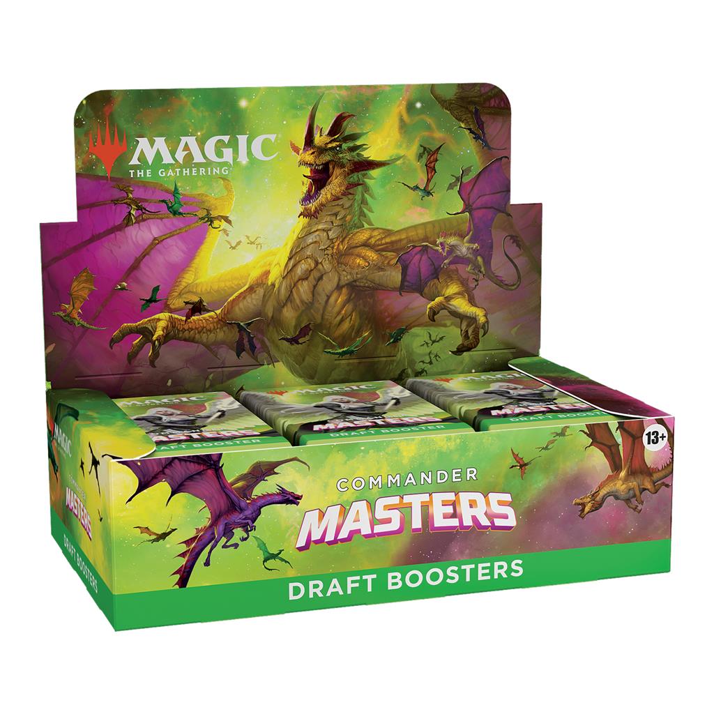 Magic the Gathering-Commander Masters Draft Booster Display (24 Packs) - EN