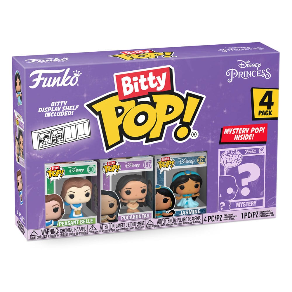 Disney Princesses Bitty POP! Vinyl Figure 4-Pack Belle 2,5 cm