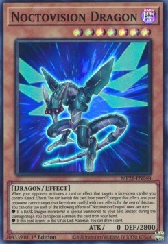 Single Yu-Gi-Oh! Noctovision Dragon (MP21-EN048) - English
