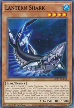 Single Yu-Gi-Oh! Lantern Shark (MP21-EN054) - English