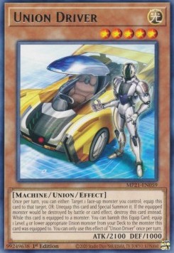 Single Yu-Gi-Oh! Union Driver (MP21-EN059) - English