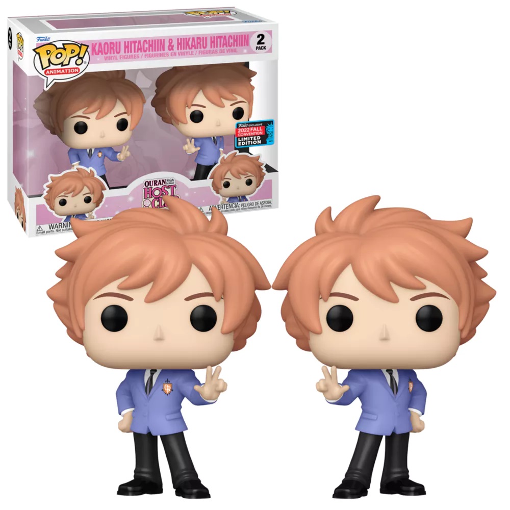 Funko Pop! Ouran High School Host Club Kaoru & Hikaru Hitachiin Exclusive