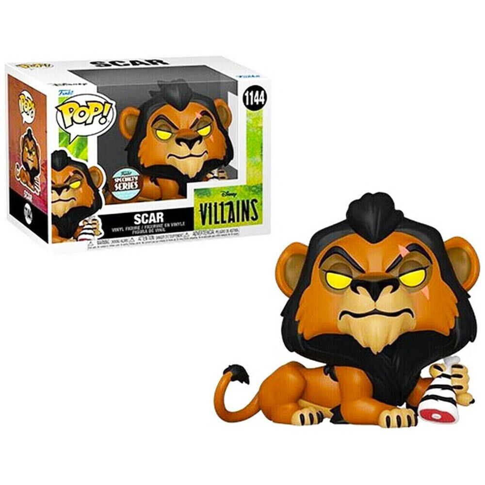 Funko Pop! : Disney Villains - Lion King Scar (With Meat) Limited Edition