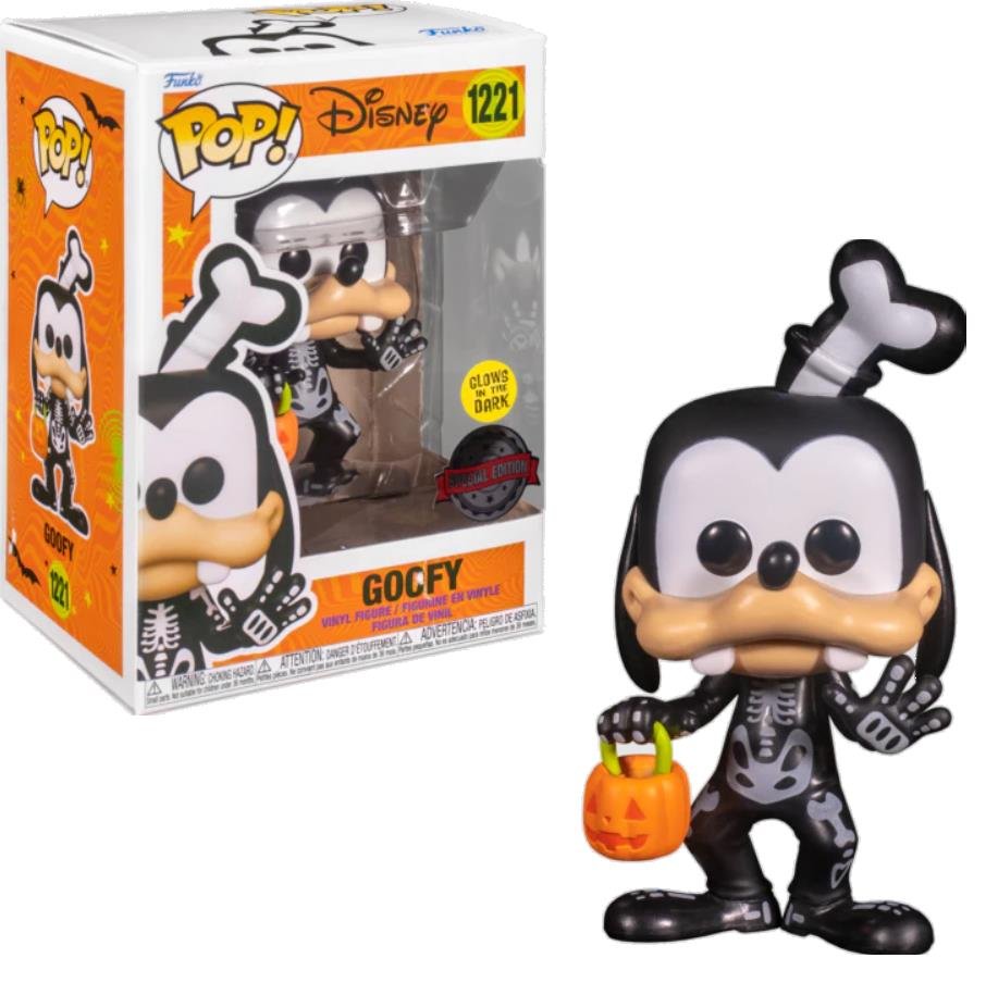 Funko POP! Disney - Skeleton Goofy (Glow-in-the-Dark) Special Edition 9 cm