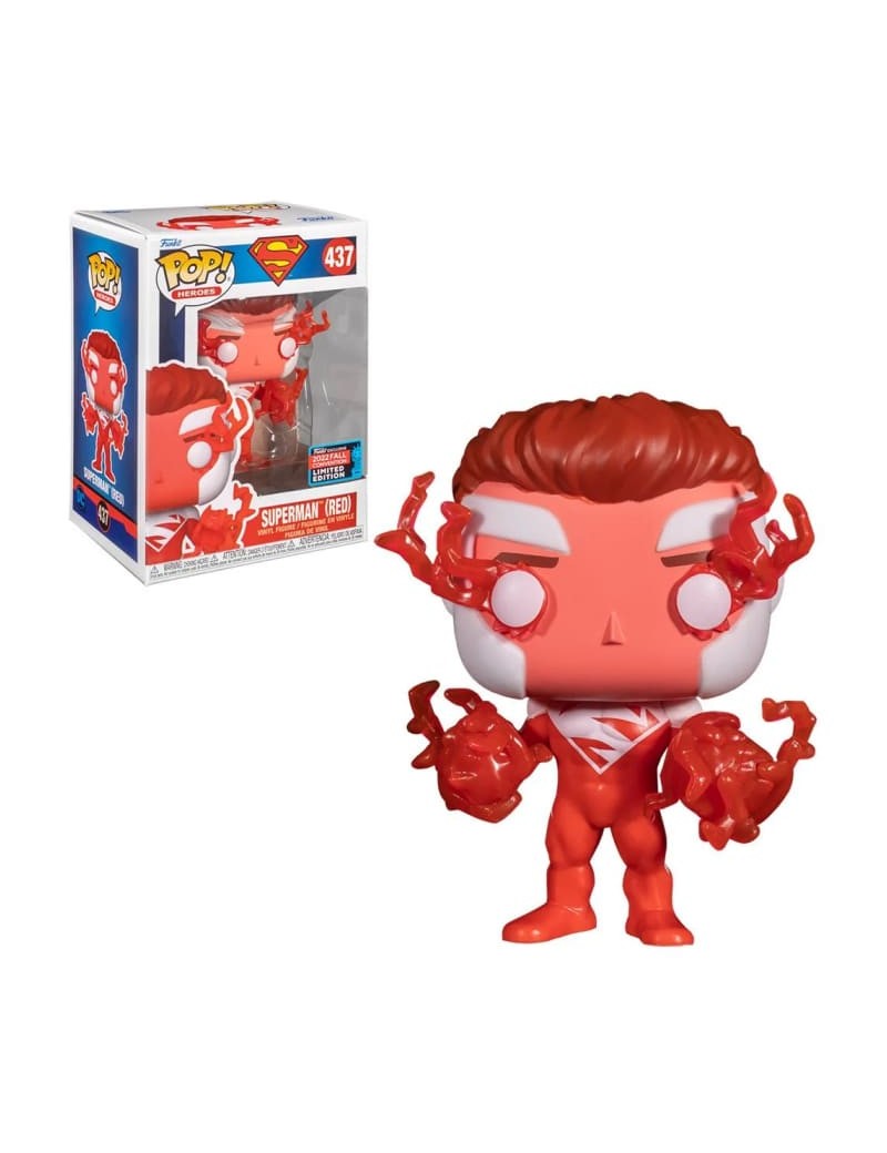 Funko POP! DC Heroes - Superman (Red) Limited Edition 9 cm