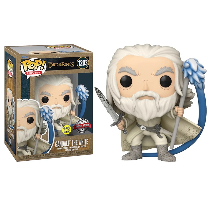 Funko POP! Lord Of The Rings Gandalf the White (GITD) Special Edition 9 cm