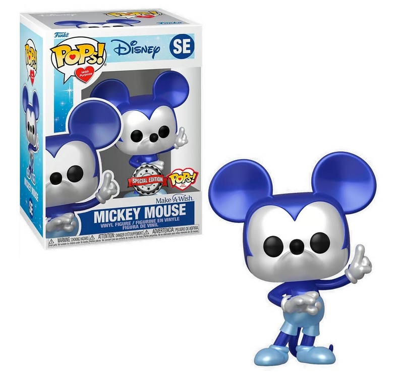 Funko POP! Disney: Make a Wish - Mickey Mouse (Metallic) Special Edition